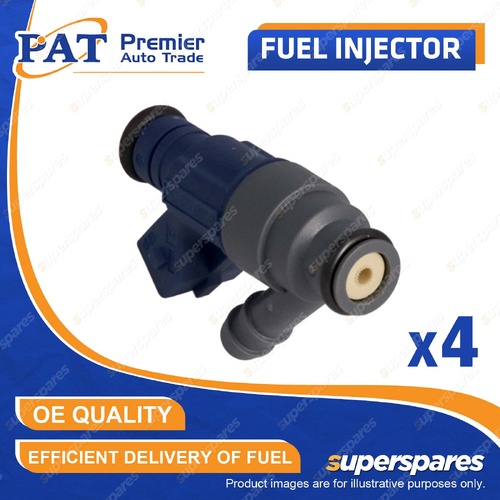 4 Pcs PAT Fuel Injectors for Volkswagen Golf Mk 4 New Beetle Bora 2.0L AQY APK
