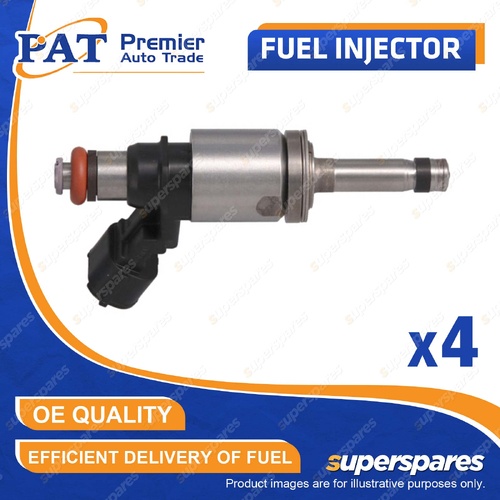 4 Pcs PAT Fuel Injectors for Ford Focus XR5 2.0L MGDA Duratec 07/2011-09/2015