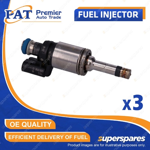 3 Pcs PAT Fuel Injectors for Ford Kuga TE 1.0L M1JE Ecoboost 10/2013-01/2019