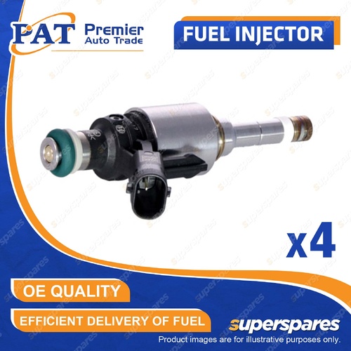 4 Pcs PAT Fuel Injectors for Volkswagen Golf MK VII Passat 3C Polo 1.8L 15-21