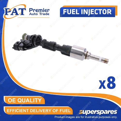 8 Pcs PAT Fuel Injectors for Jaguar F TYPE XF X250 XJ X351 XK XKR X150 XU X351