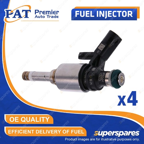 4 Pcs PAT Fuel Injectors for Audi Q5 45 TFSI Quattro FY 2.0L DAXB 2017-2020