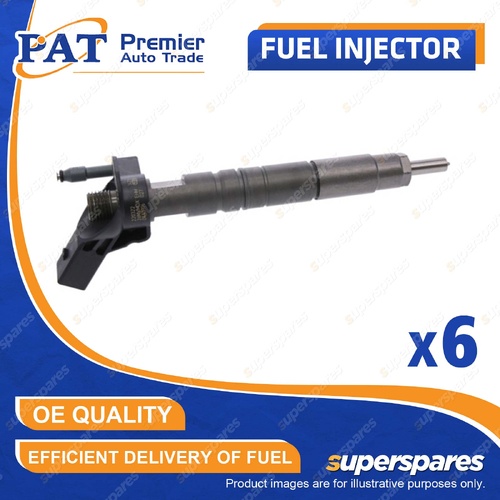 6 Pcs PAT Fuel Injectors for Mercedes Benz G300 W461 Sprinter 319 419 519 CDI