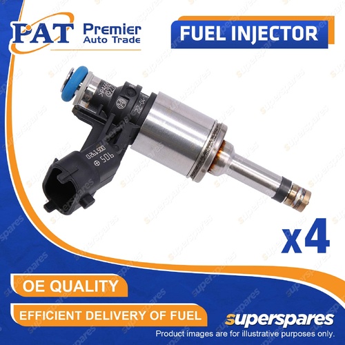 4 Pcs PAT Fuel Injectors for Ford Focus LZ Mustang FM FN 2.3L 2014-2024