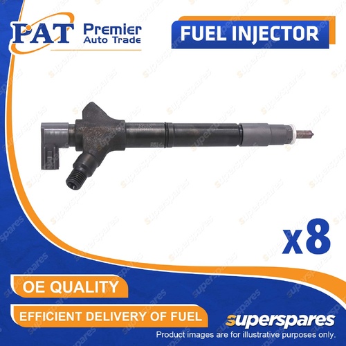 8 Pcs PAT Fuel Injectors for Toyota Landcruiser VDJL 76 78 79 200 4.5L 1VDFTV