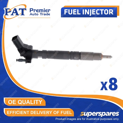 8 Pcs PAT Fuel Injectors for Porsche Cayenne 92A 4.1L CUDB CUDC 2012-2018