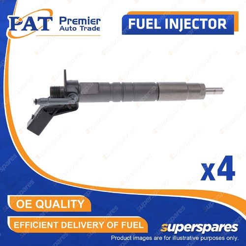 4 Pcs PAT Fuel Injectors for Benz C-Class W205 GLC C253 X253 GLE250D ML250 S300