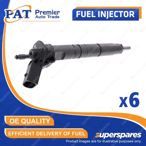 6 Pcs Fuel Injectors for Benz GL GLC GLE GLS S 350 ML 300 350 Viano Vito 3.0L