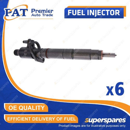 6 Pcs PAT Fuel Injectors for Land Rover Discovery Range Rover Velar LG LW 3.0L