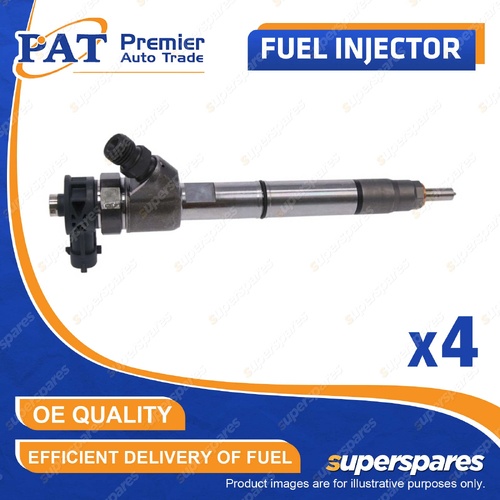4 Pcs PAT Fuel Injectors for Hyundai i30 GD GDE PD i40 VF 1.6L 1.7L D4FB D4FD