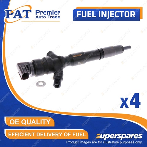 4 Pcs Fuel Injectors for Toyota Dyna Hiace KDH 223 201 206 221 Regius Toyoace