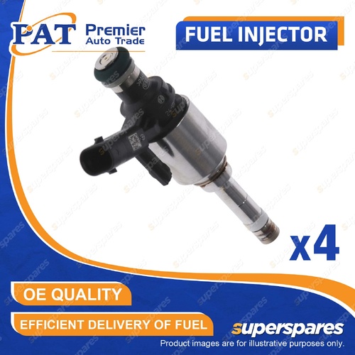4 Pcs PAT Fuel Injectors for Skoda Karoq NU Kodiaq NS Octavia NX NE Superb NP