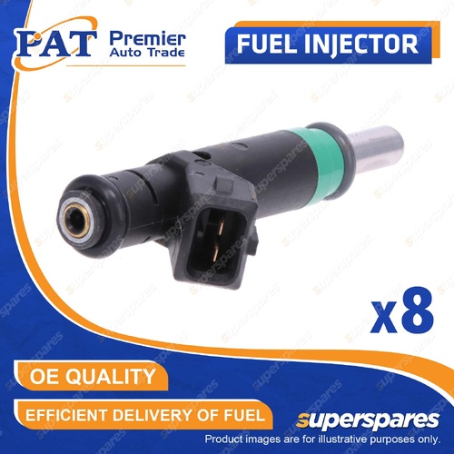 8 Pcs Fuel Injectors for BMW 5 6 7 Series E60 E61 E63 E64 E65 E66 X5 E53 E70