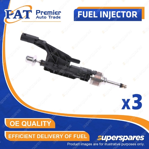 3 Pcs PAT Fuel Injectors for Mini Cooper F55 F56 F57 Countryman F60 1.5L B38A15M