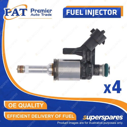4 Pcs PAT Fuel Injectors for Peugeot 208 308 508 3008 5008 1.6L EP6FDT EP6FDTR