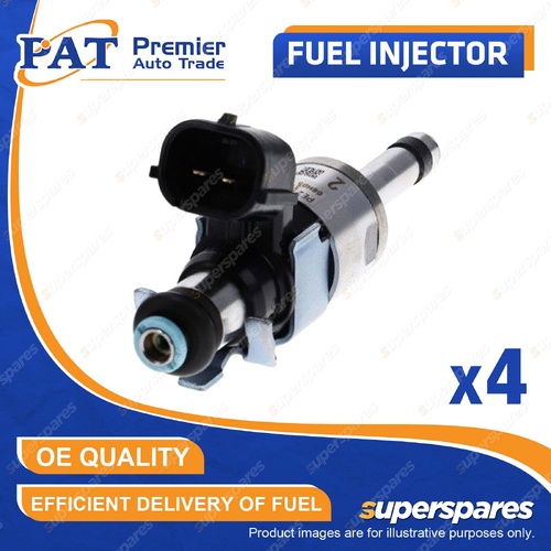 4 Pcs PAT Fuel Injectors for Mazda 3 BP CX-3 DK CX-30 DM CX-5 KF MX5 ND 2.0L