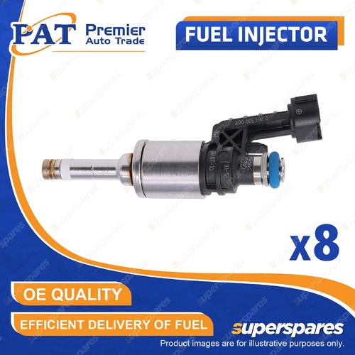 8 Pcs PAT Fuel Injectors for Nissan Patrol Y62 5.6L VK56VD V8 32V 2013-2015