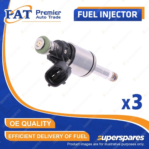 3 Pcs PAT Fuel Injectors for Suzuki Baleno EW Swift AZ 1.0L K10C 2016-On