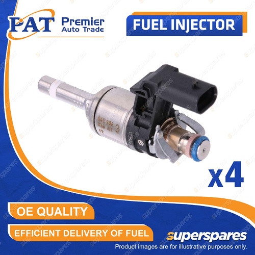 4 Pcs PAT Fuel Injectors for Skoda Karoq NU Octavia NX 1.4L DJKA I4 16V 2020-On
