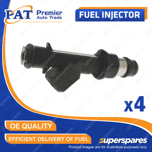 4 x PAT Fuel Injector for Holden Barina XC 1.4L Z14XE I4 16V DOHC 2001-2005