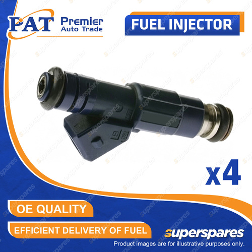 4 x PAT Fuel Injector for Volvo S40 V40 SE 1.9L B4204S I4 16V DOHC 1997-2000