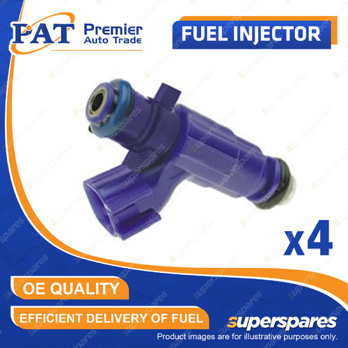 4 x PAT Fuel Injector for Chrysler Neon JA JB 2.0L S4RE I4 16V SOHC 1996-2001