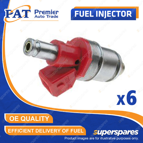 6 x PAT Fuel Injector for Nissan Patrol Safari GQ Y60 4.2L 1991-1997