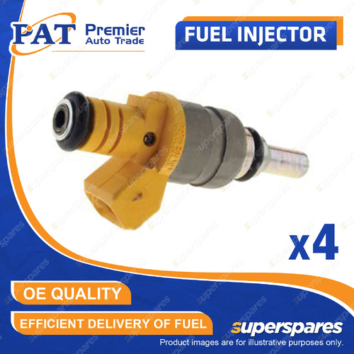 4 x PAT Fuel Injector for Kia Rio LS BC 1.5L A5D I4 16V DOHC 2000-2007