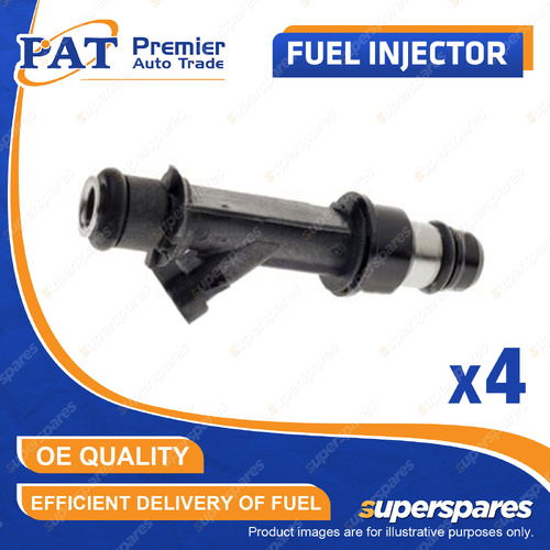 4 x PAT Fuel Injector for Holden Barina TK 1.6L F16D3 I4 16V DOHC 2005-2011