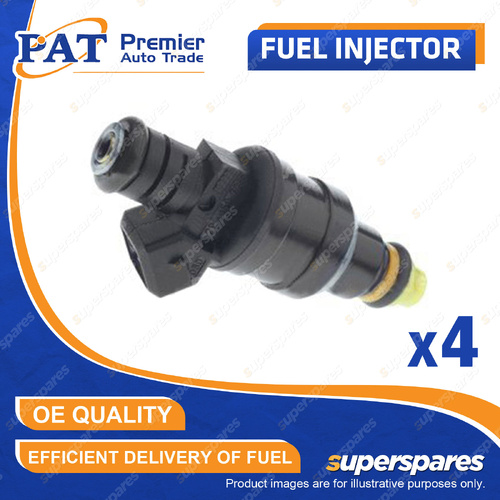 4 x PAT Fuel Injector for HSV Astra SV 1800 LD 1.8L 18LE I4 8V SOHC 1988-1989