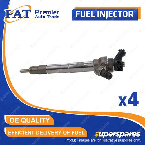 4 x PAT Fuel Injector for Land Rover Defender D240 Discovery Sport Series 5 LC