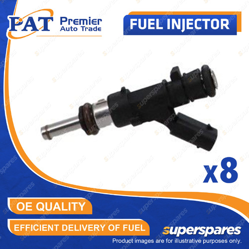 8 x PAT Fuel Injector for Mercedes Benz C63 C S W 204 E63 S212 W212 ML63 W164