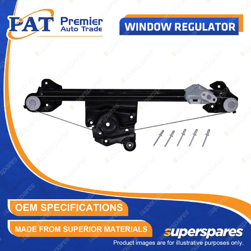1 x PAT Rear Window Regulator for Holden Astra AH 1.8L 1.9L 2.2L 2004-2010