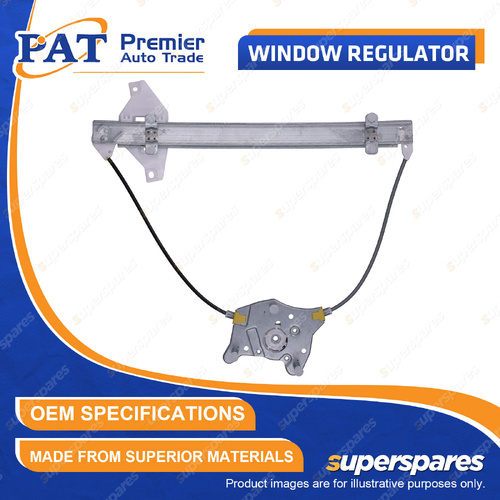 1 x PAT Front RH Window Regulator for Hyundai Accent LC LS 1.5L 1.6L 2000-2006