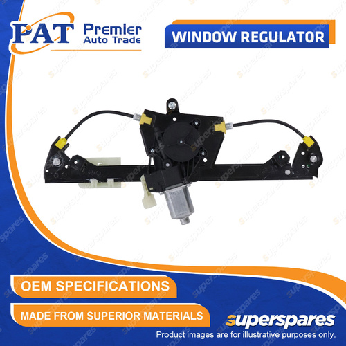 1 x PAT Rear LH Window Regulator & Motor for Ford Ranger PX 2.0L 2.2L 2.5L 3.2L