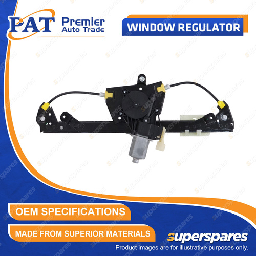 1x PAT Rear RH Window Regulator & Motor for Mazda BT50 UP UR 3.2L P5AT 2011-2020