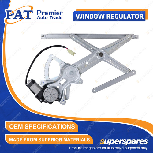 1 x PAT Front LH Window Regulator & Motor for Toyota Corolla ZZE122R 1.8L 01-07