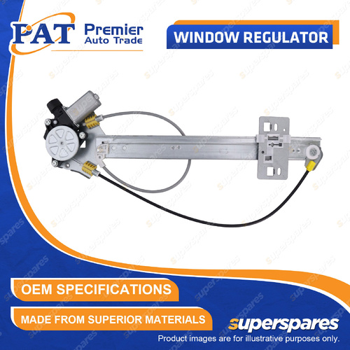 1 x PAT Rear LH Window Regulator & Motor for Honda Jazz GK GF 1.3L 1.5L 2014-On