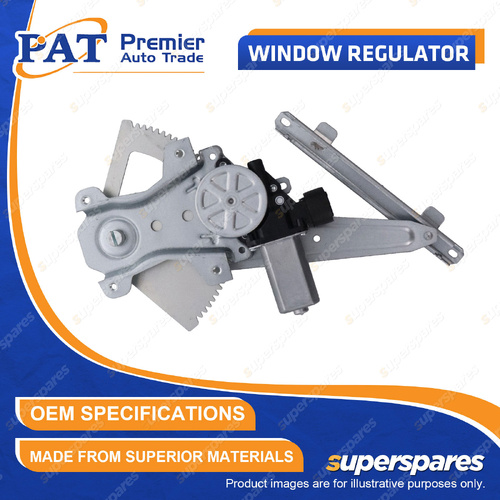 1 x PAT Rear LH Window Regulator & Motor for Mitsubishi Lancer CJ CF 2.0L 2.4L