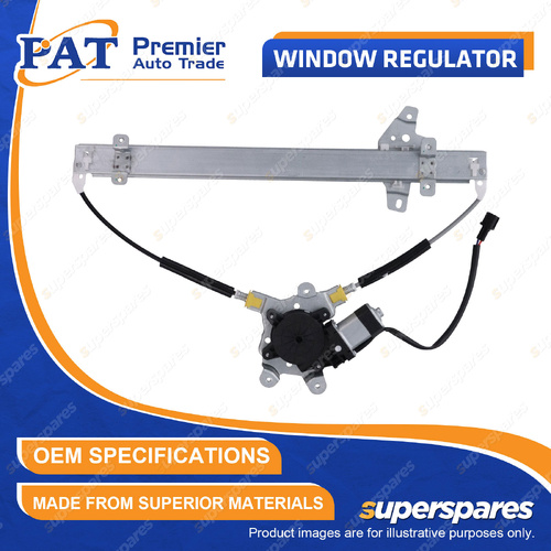1 x PAT Front LH Window Regulator & Motor for Nissan X-Trail T30 2.5L 2001-2007