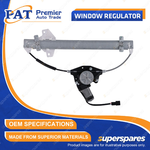 1x PAT Front RH Window Regulator & Motor for Kia Rio JB 1.4L 1.6L 1.8L 2005-2011