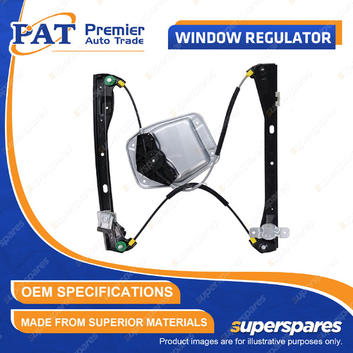 PAT Front LH Window Regulator for Volkswagen Golf MK5 1.4L 1.6L 1.9L 2.0L 3.2L