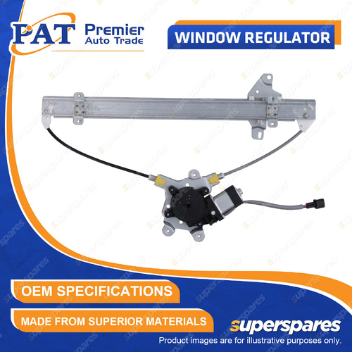 1x PAT Front Right Window Regulator & Motor for Nissan Navara D40 2.5L 2008-2015