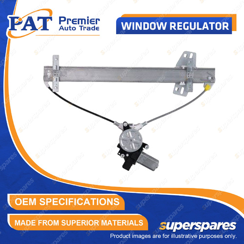 1 x PAT Front RH Window Regulator & Motor for Subaru Liberty Outback BM BR 09-14