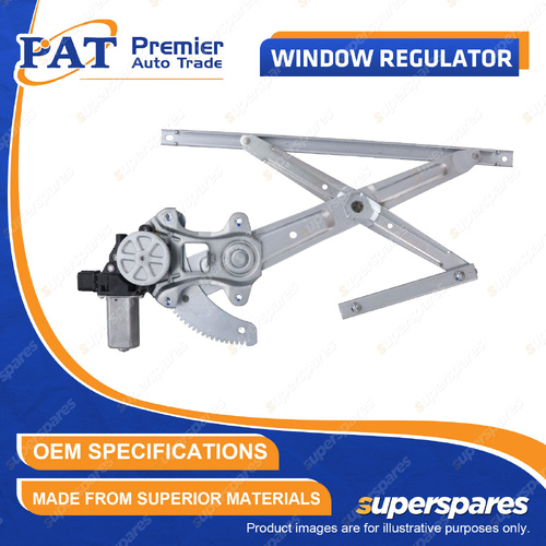 1 x PAT Front RH Window Regulator & Motor for Isuzu D-Max TFR TFS 3.0L 2012-2020