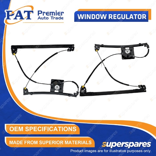 PAT Front LH + RH Window Regulators for Ford Territory SY SZ 2.7L 4.0L 08-16