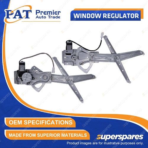 PAT F LH + RH Window Regulators & Motor for Holden Commodore One Tonner VU VY VZ