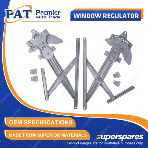 PAT Front LH + RH Window Regulators for Isuzu D-Max TFR TFS 3.0L Power Window