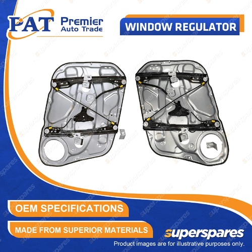 PAT Front LH + RH Window Regulators for Hyundai i30 FD 1.6L 2.0L 4Cyl 07-13