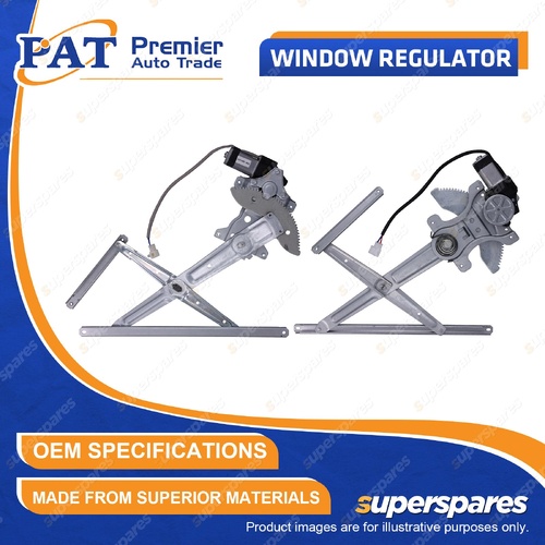 PAT F LH + RH Window Regulator & Motor for Toyota Landcruiser J80 4.0L 4.2L 4.5L